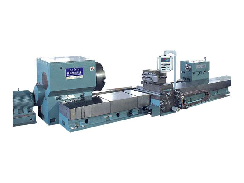 CA8480 Esnek Yüksek Performanslı Dijital Ekranlı Rulo Torna Tezgahı